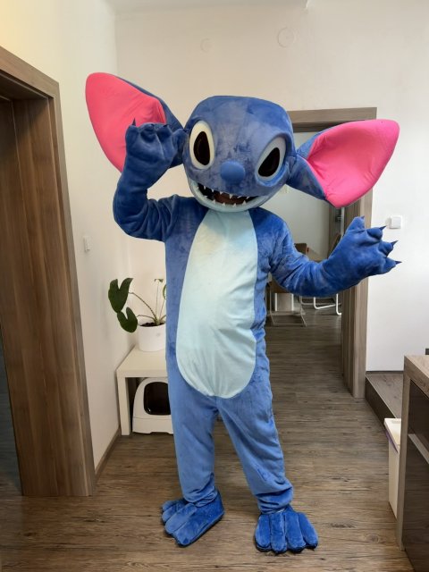 Kostým-Maskot Stitch